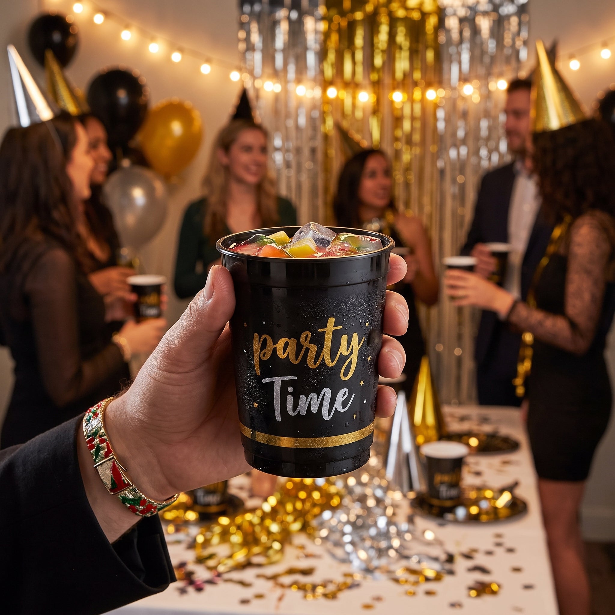 Confetti Party Time Favor Cup