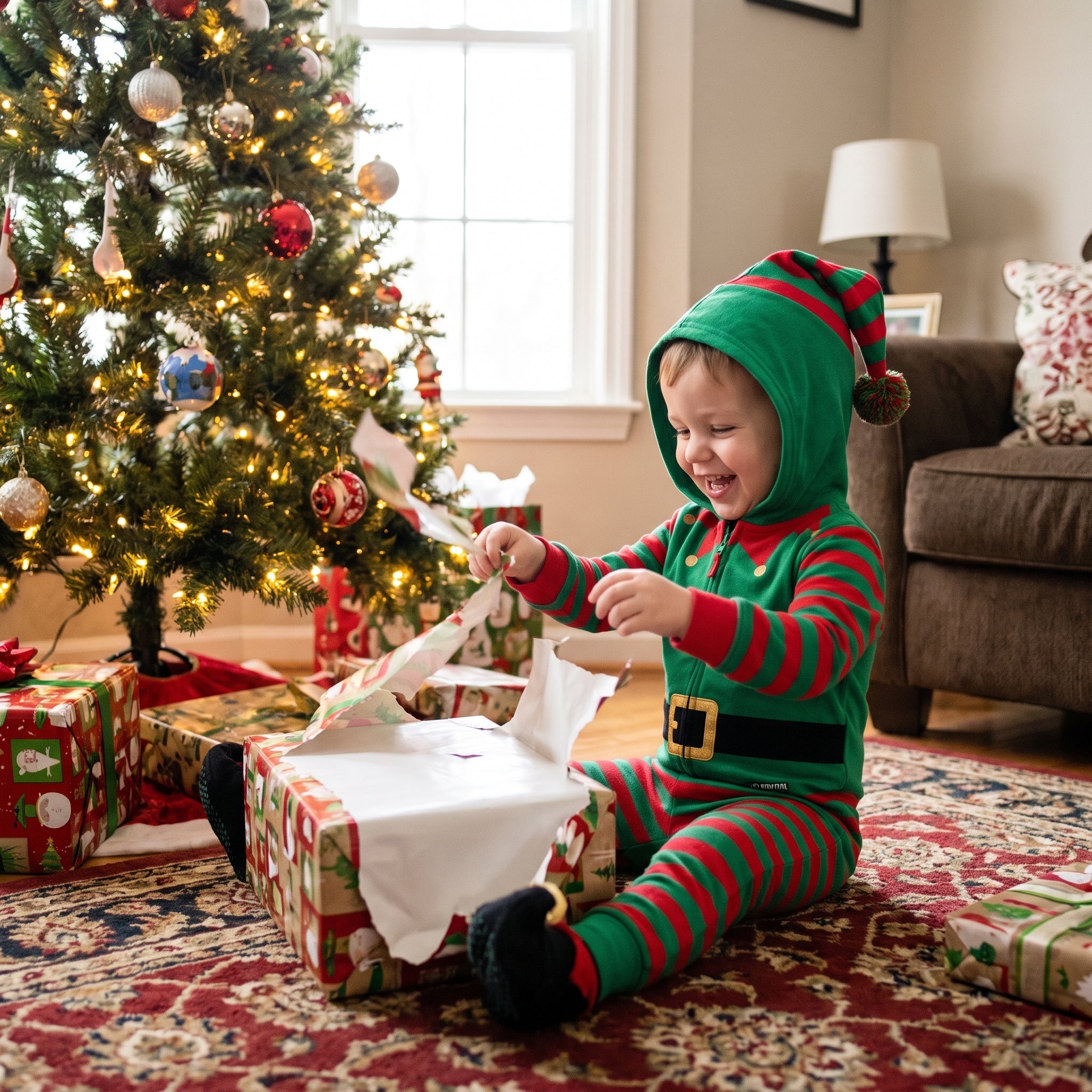 Zipster Elf Costume for Kids