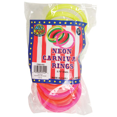 Neon Carnival Rings/2.75 Inch