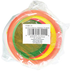 Neon Carnival Rings/2.75 Inch