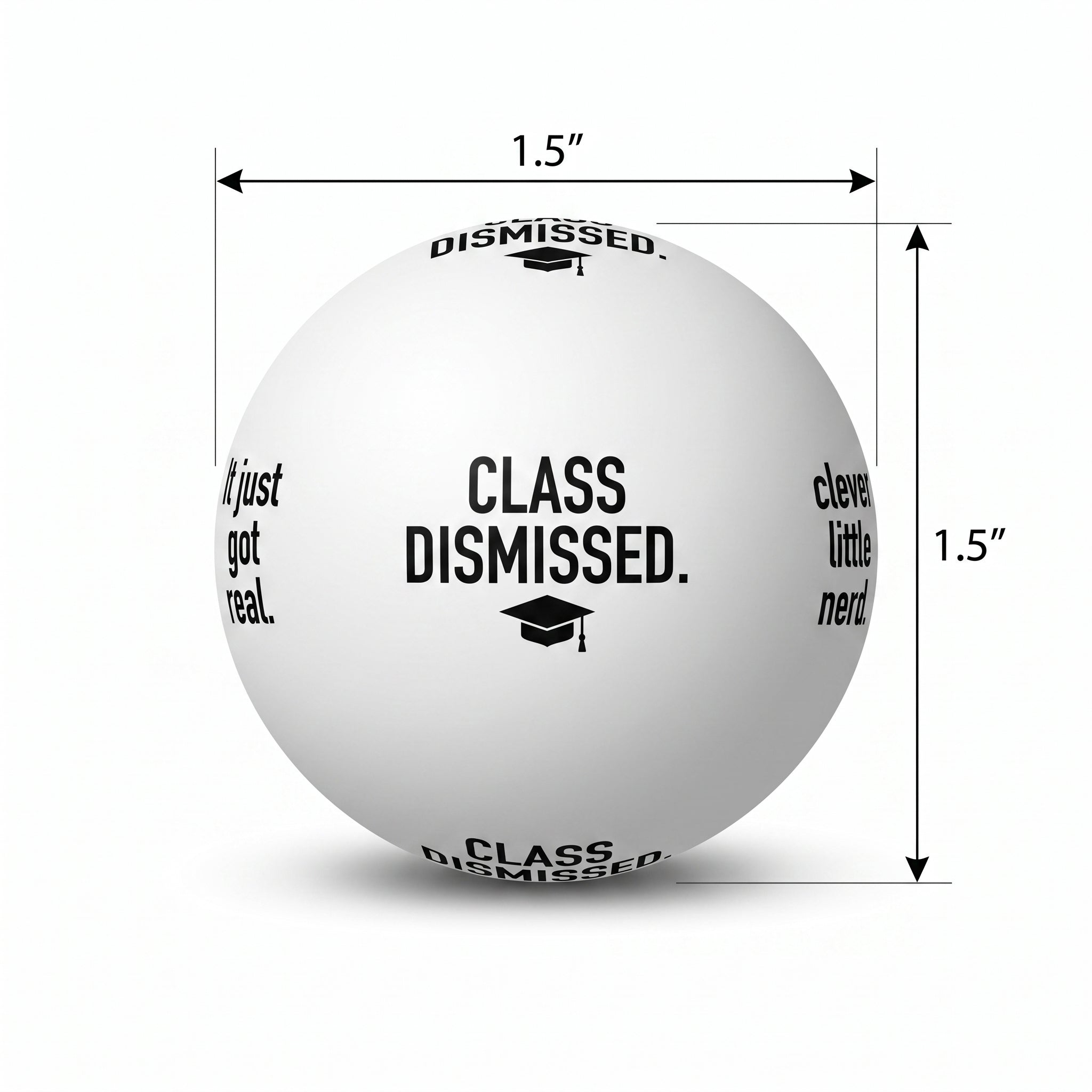 Graduation Celebration Pong Balls Set
