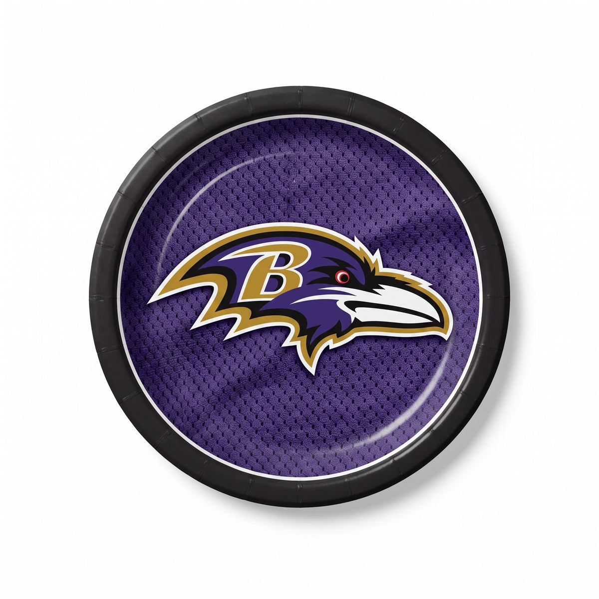 Baltimore Ravens 7" Round Paper Plates