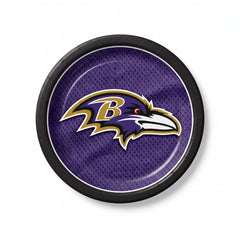 Baltimore Ravens 7" Round Paper Plates