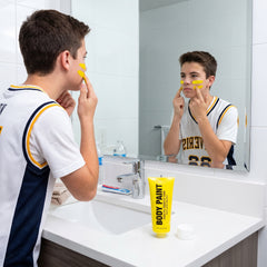 Vibrant Yellow Body Paint - Non-Toxic Costume Accessory