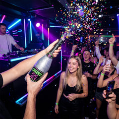 Cheers! 21st Birthday Confetti Popper Bottle