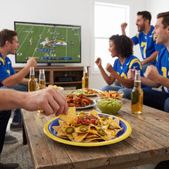 Los Angeles Rams 7" Round Paper Plates