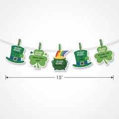 Lucky Paper Garland for St. Patrick's Day