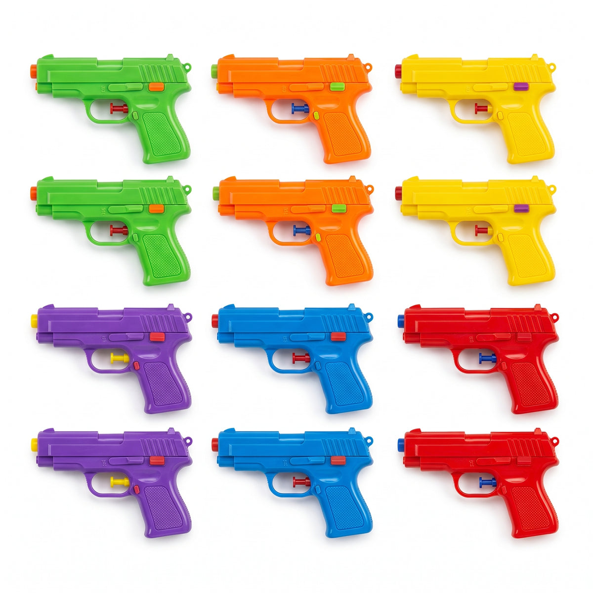 Summer Splash Water Gun Value Pack - 12 Assorted Colors