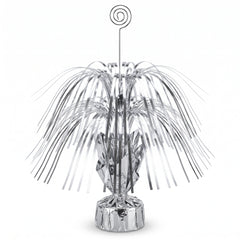 Giant Silver Metallic Spray Centerpiece