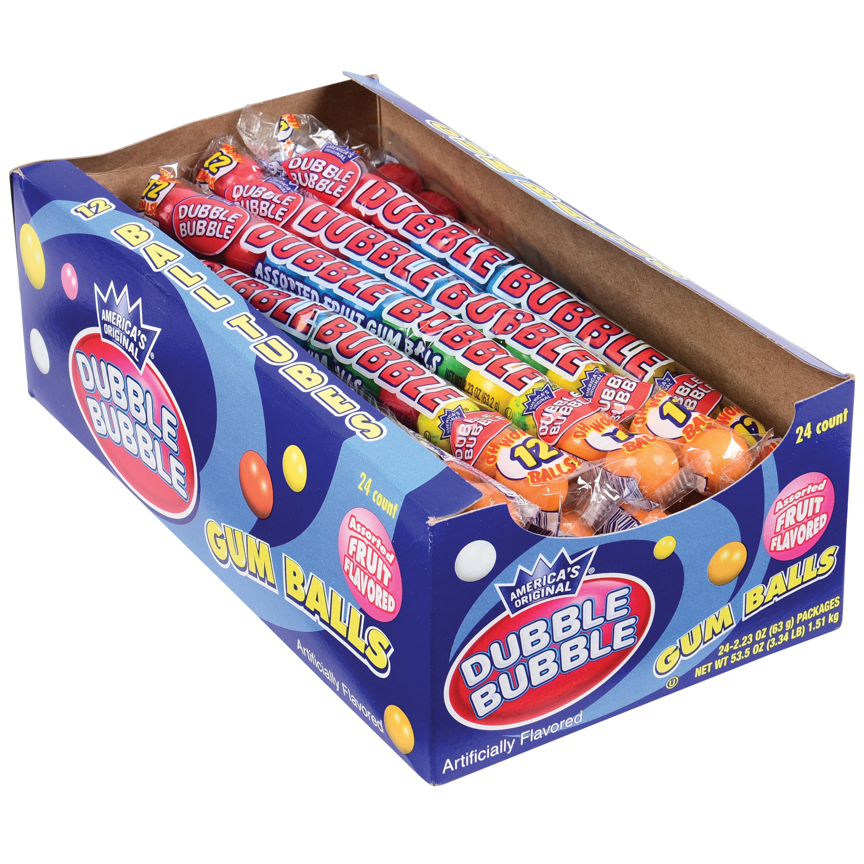 Dubble Bubble Assorted/24 Per Box