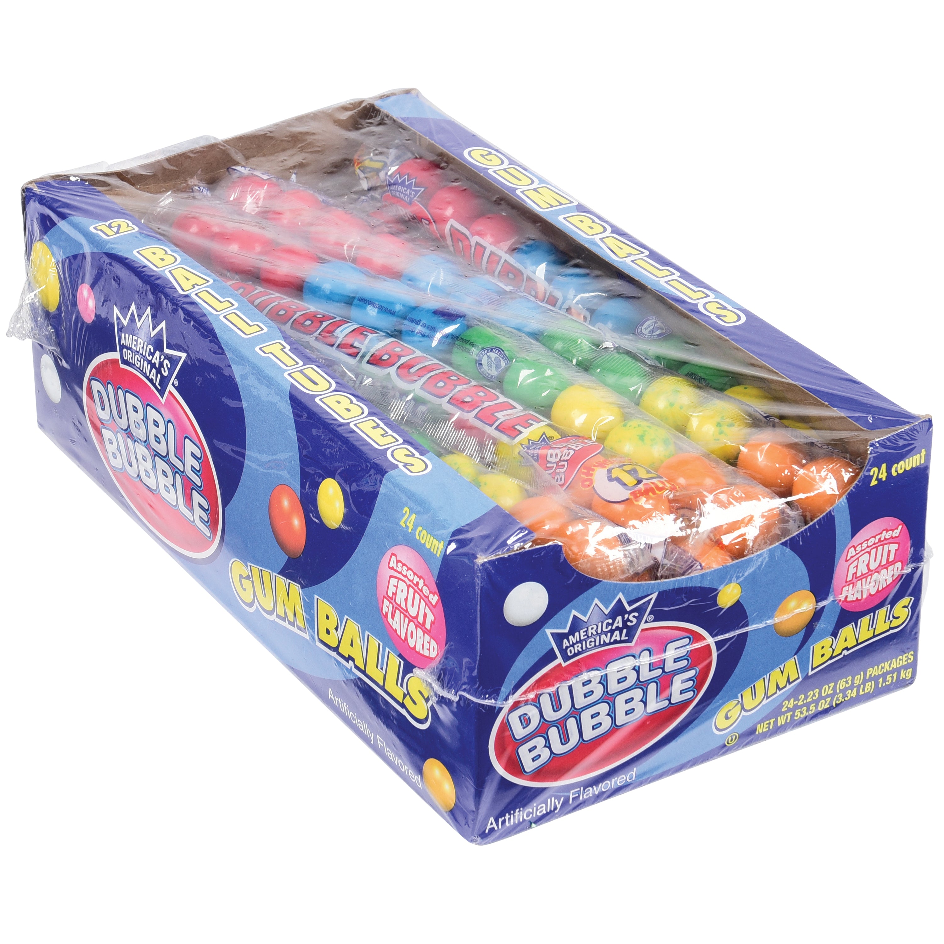 Dubble Bubble Assorted/24 Per Box