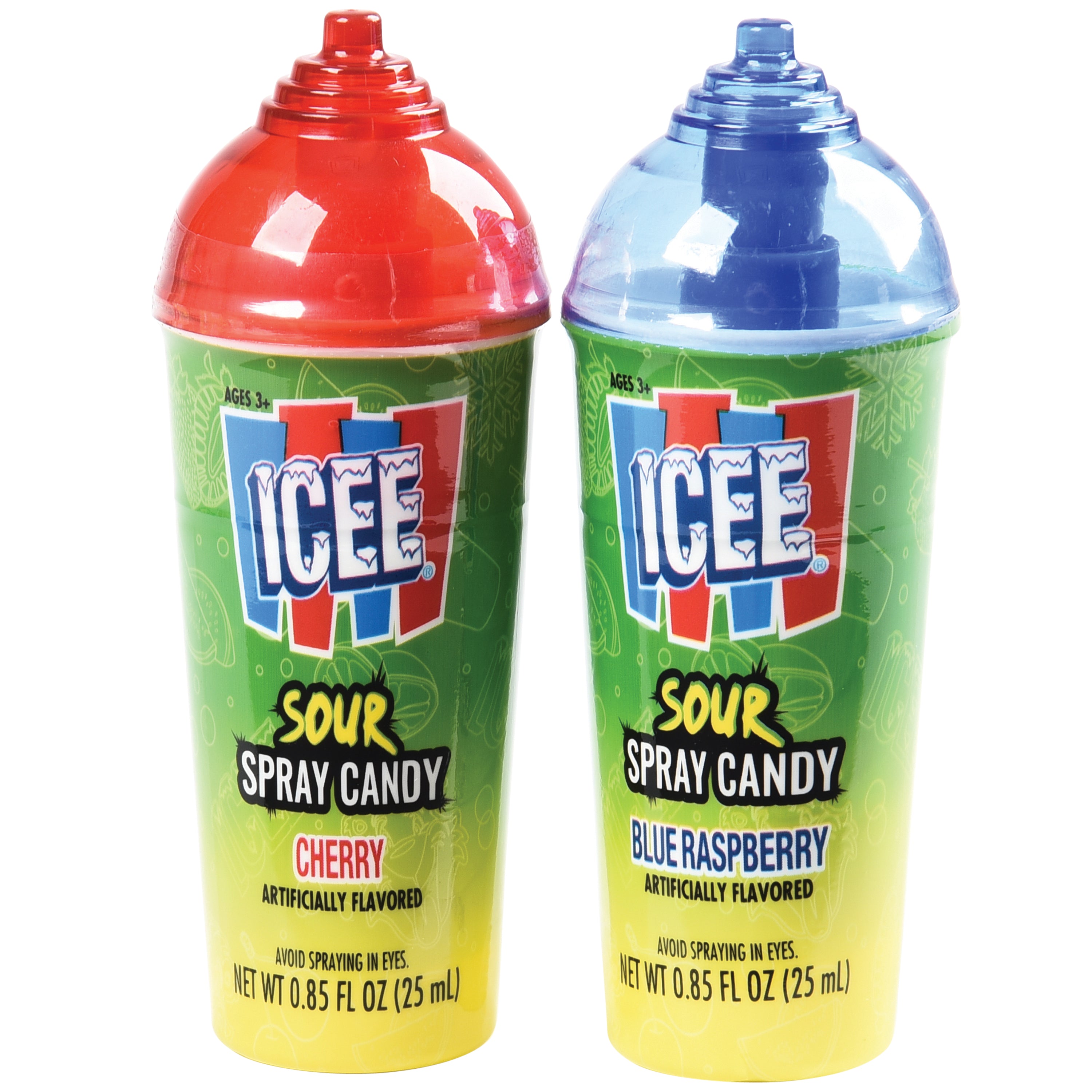 Icee Sour Spray Candy/12 Per Disp