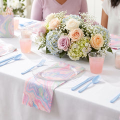 Marble Swirl Luncheon Napkins - 6.5 In. x 6.5 In.
