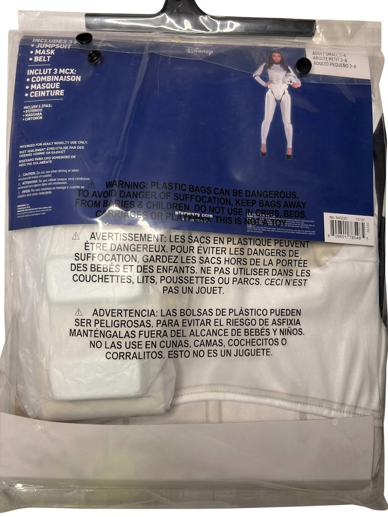 Women's Star Wars Stormtrooper Catsuit Costume - Adult S (2-4)