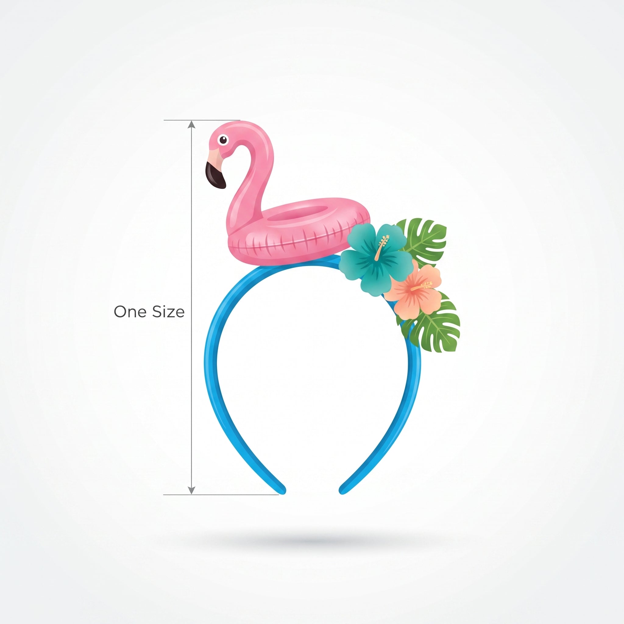 Summer Flamingo Pool Party Headband