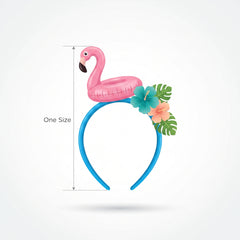 Summer Flamingo Pool Party Headband