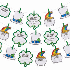 Lucky Paper Garland for St. Patrick's Day