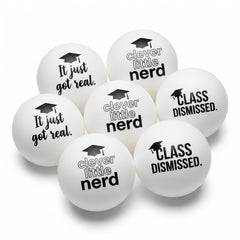 Graduation Celebration Pong Balls Set