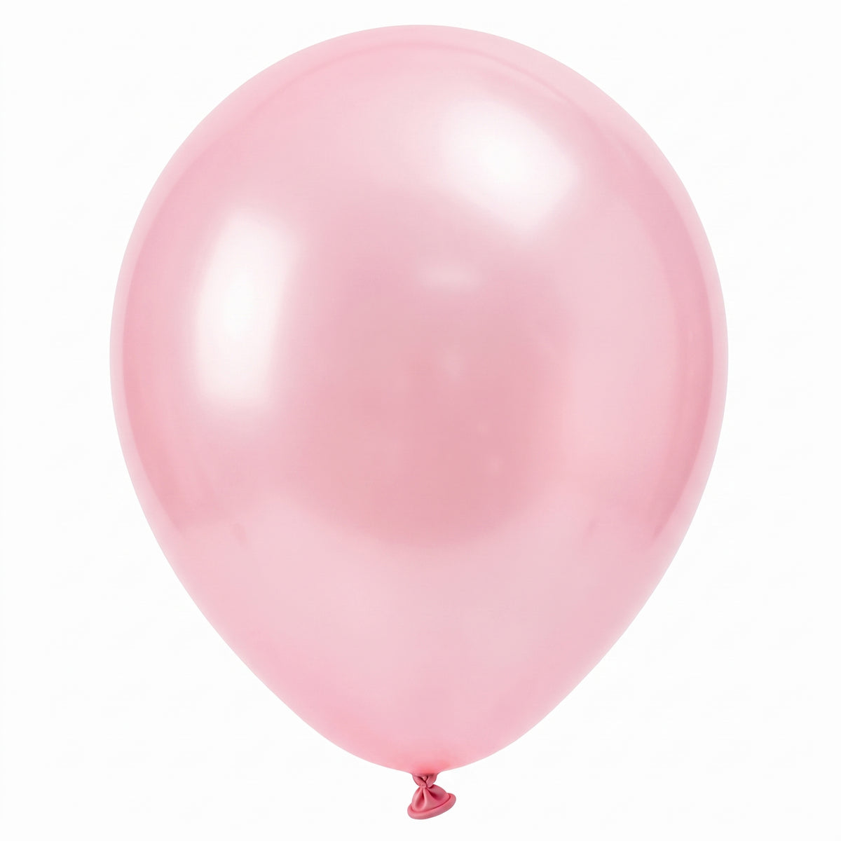 Elegant Pearl Pink Latex Balloons - 12" (15-Pack)