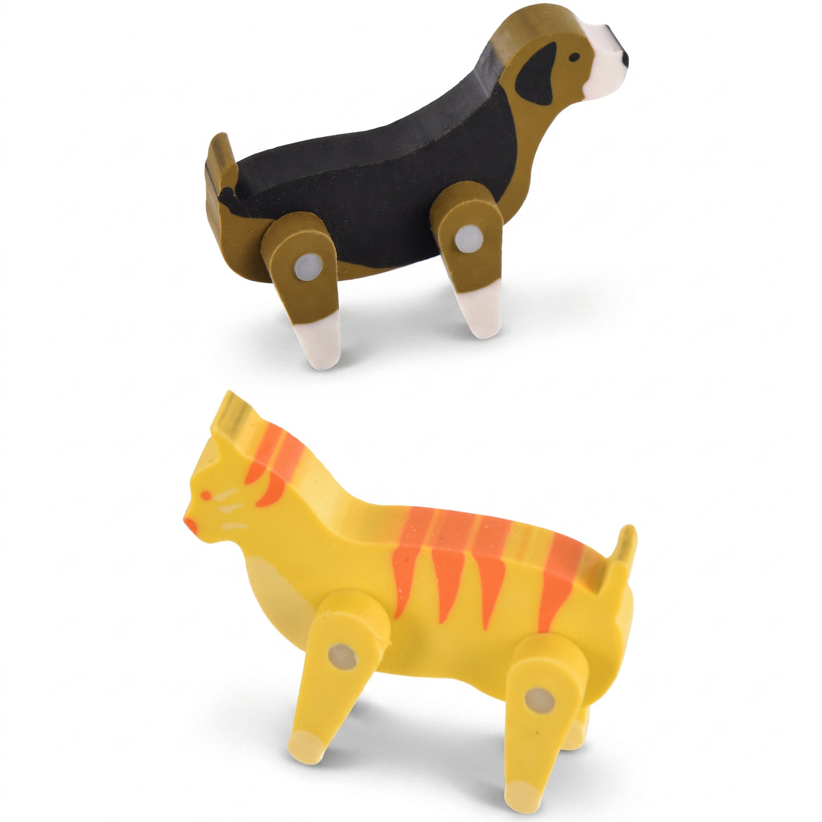 Cute Animal Erasers - 12 Pack