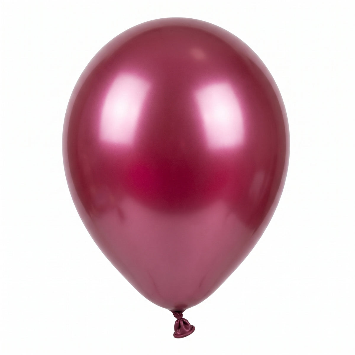 Luxurious Berry Metallic Latex Balloons - 50 Pack