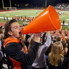 Vibrant Orange Team Spirit Megaphone