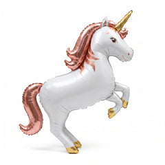 Enchanting Air-Filled Unicorn Foil Balloon - 8-Inch