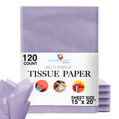 Lavander Tissue Paper 15 In. x 20 In. | 120 Sheets