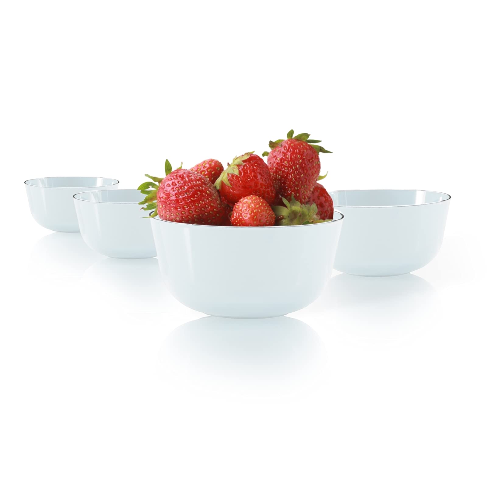 Classic Sage Design Plastic Bowls | 10 Count