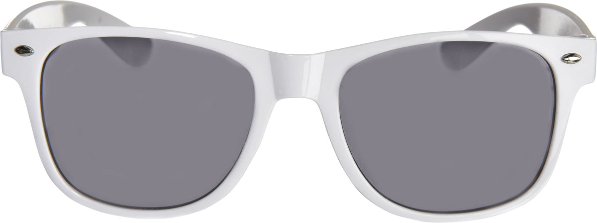 Classic White UV400 Sunglasses - Everyday Costume Accessory