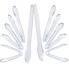 Clear Plastic Salad Tongs - 2 Ct.