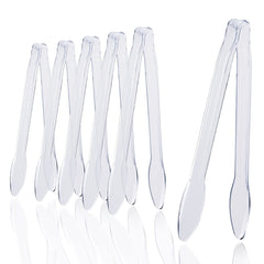 Clear Plastic Salad Tongs - 2 Ct.