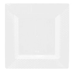 10.75 In. Hex Design Plates | 10 Count