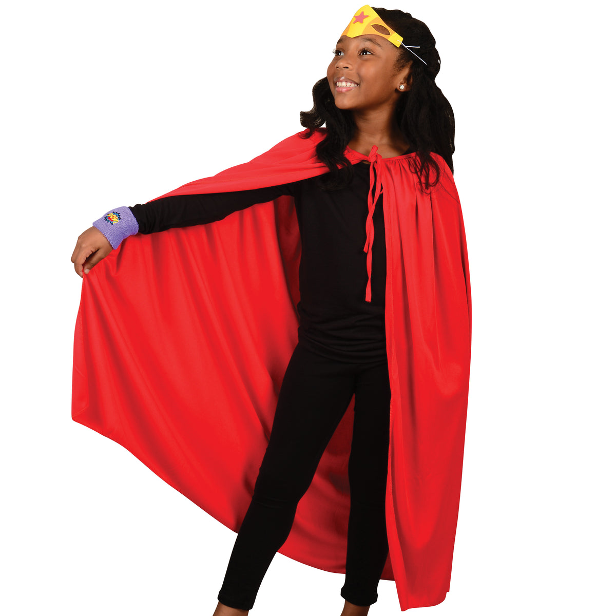 Red Superhero Cape-36 In Long