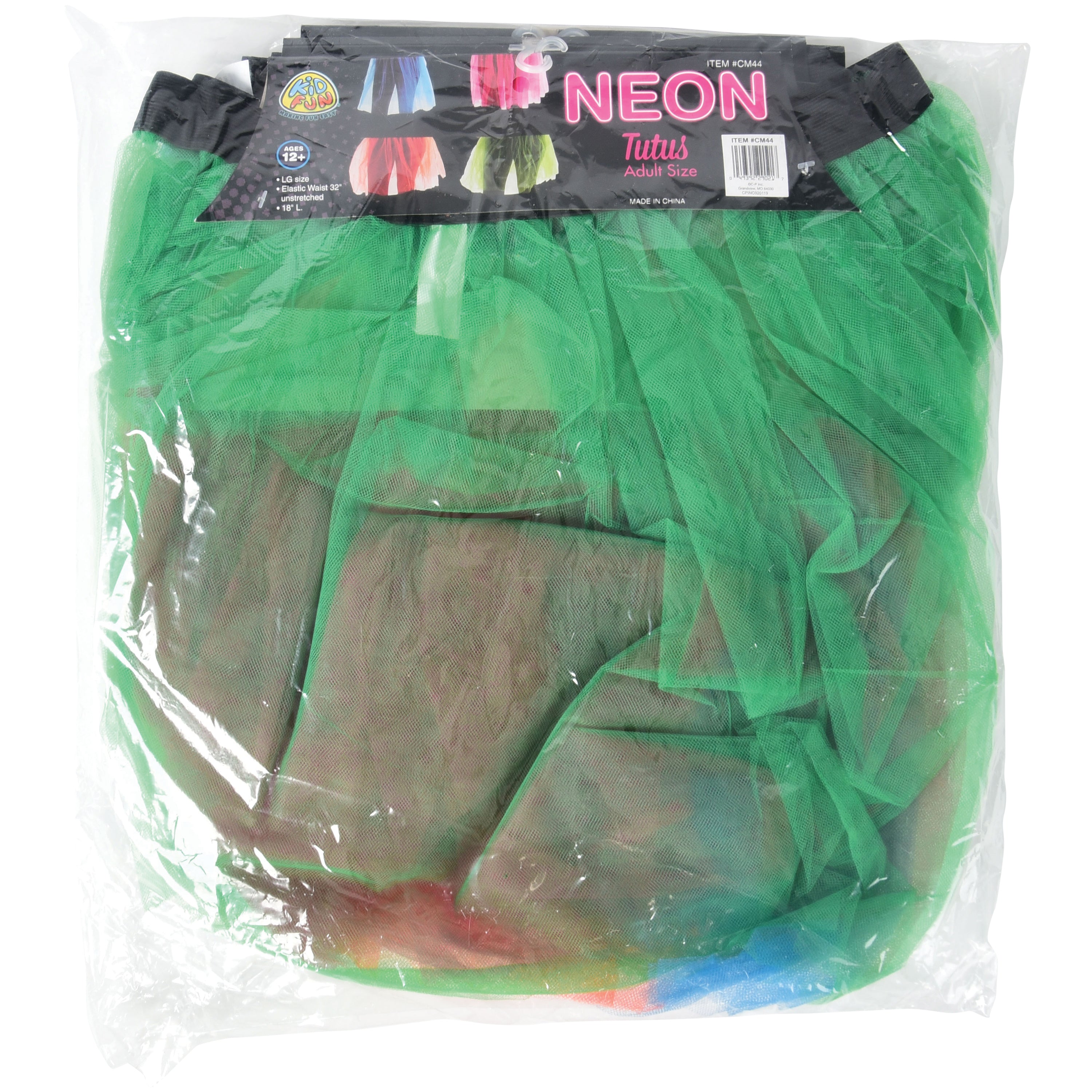 Neon Tutus-Adult Size/4 Per Pk