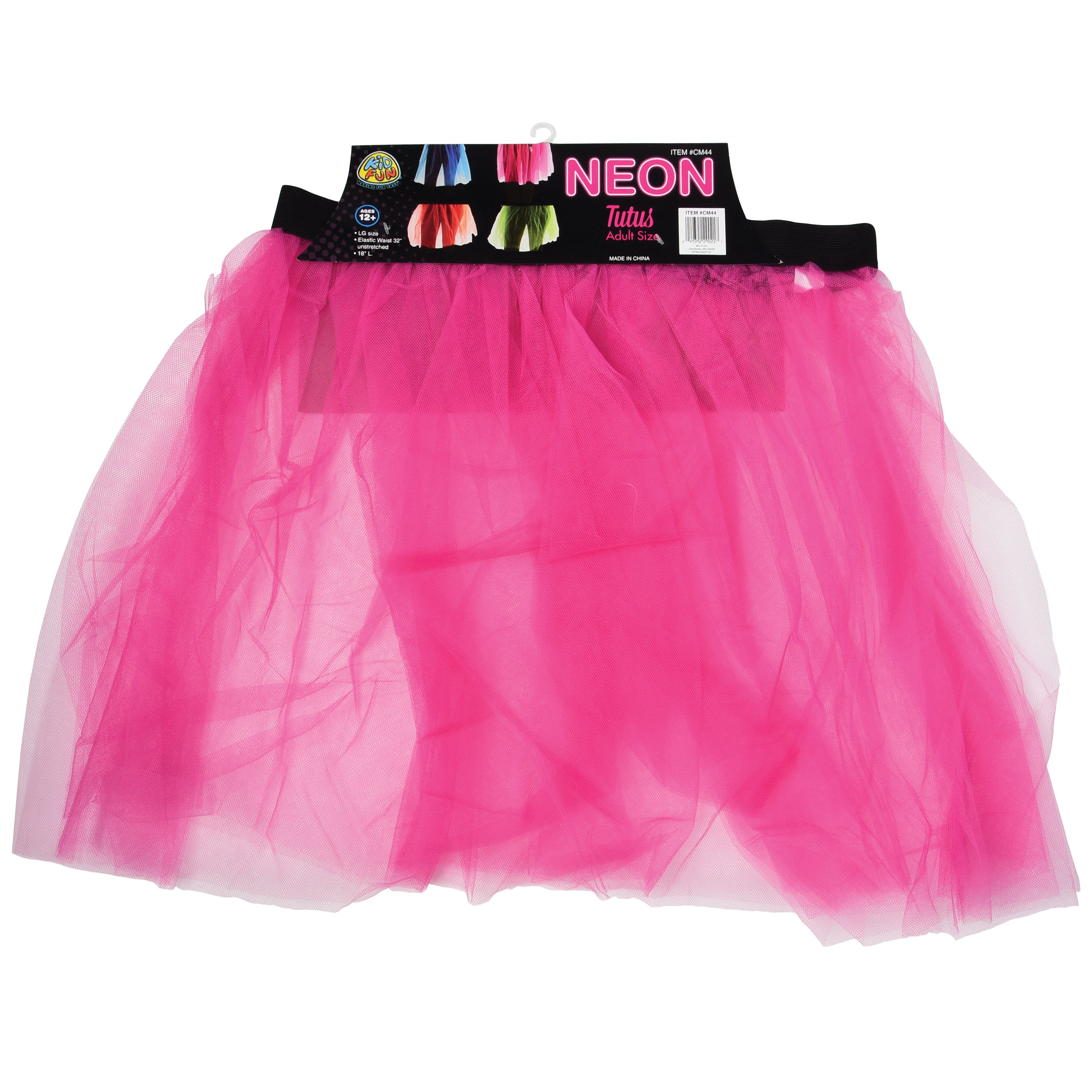 Neon Tutus-Adult Size/4 Per Pk