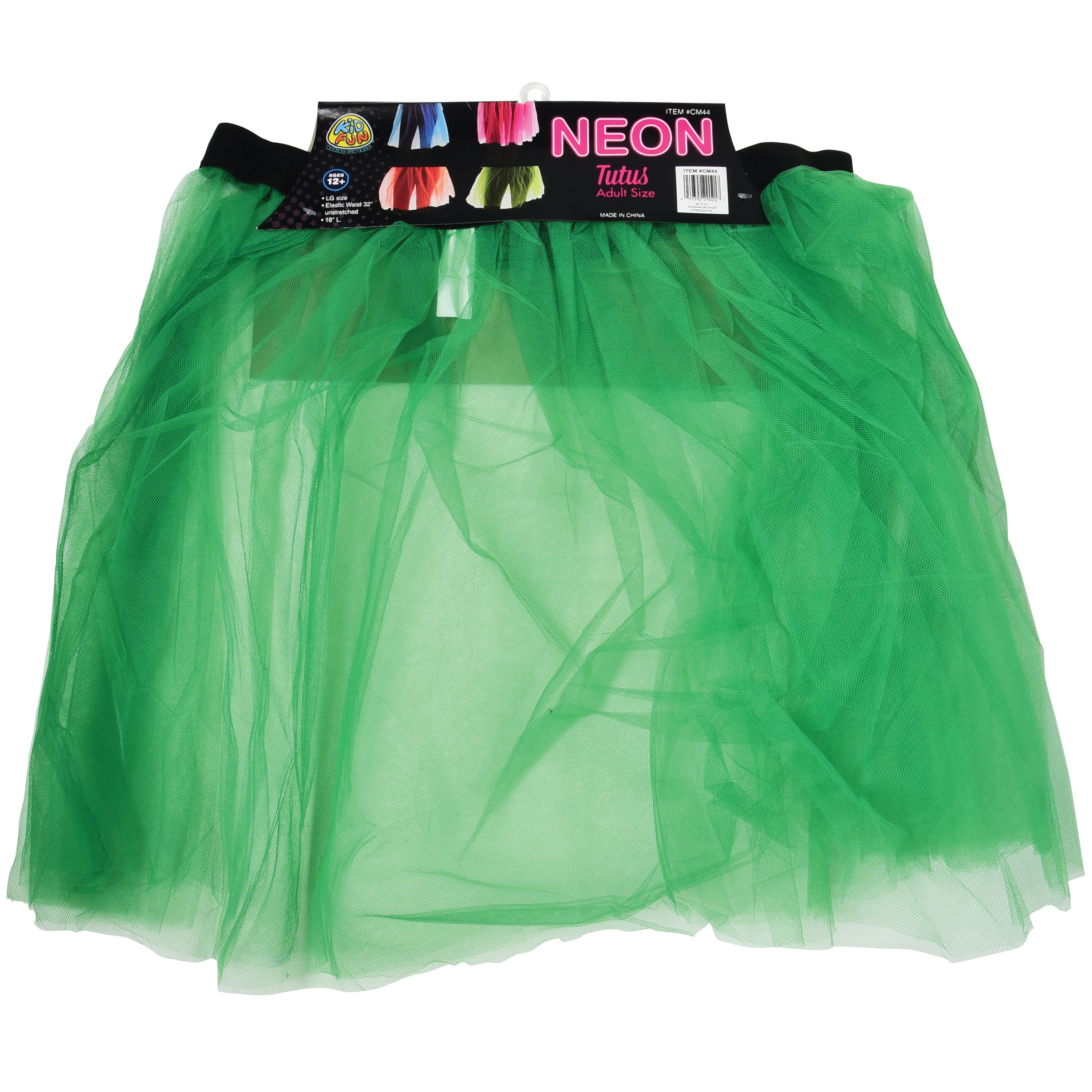 Neon Tutus-Adult Size/4 Per Pk