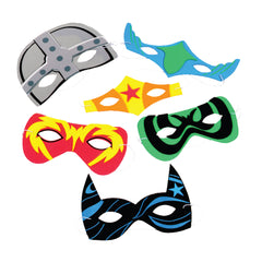 Foam Superhero Masks