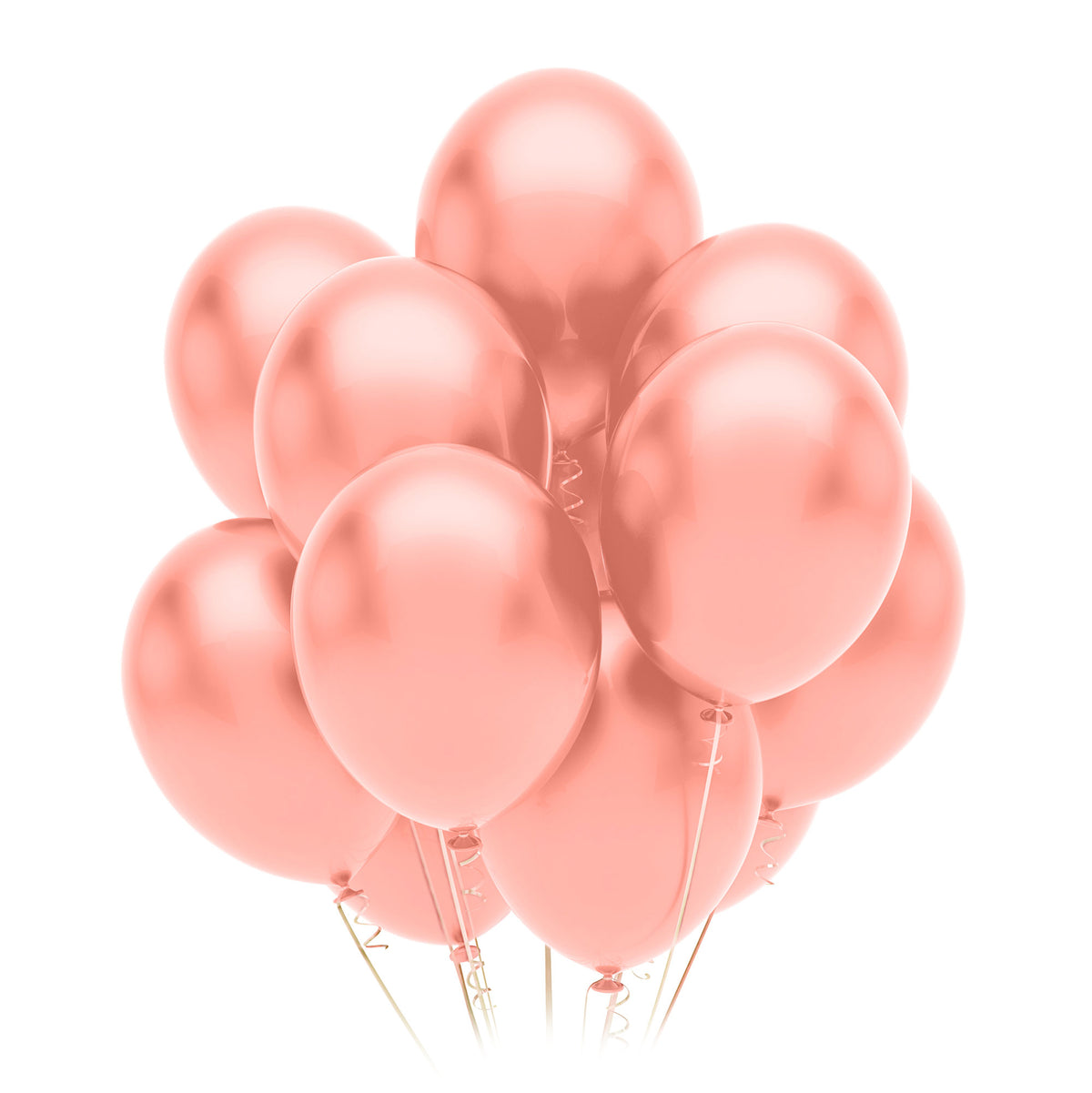 12 In. Coral Latex Balloon | 10 Count