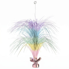 Giant Pastel and Gold Foil Spray Centerpiece