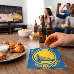 Golden State Warriors Lunch Napkins - 6.5 In. x 6.5 In. - 16 Pack