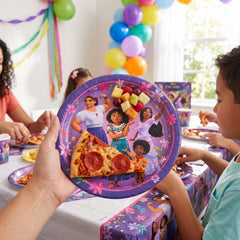 Disney Encanto 9-Inch Round Paper Plates, 8-Pack
