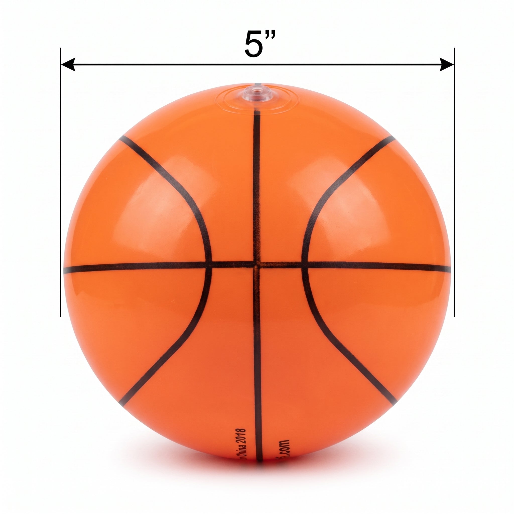 Mini Inflatable Basketball Party Favors - 8 Pack