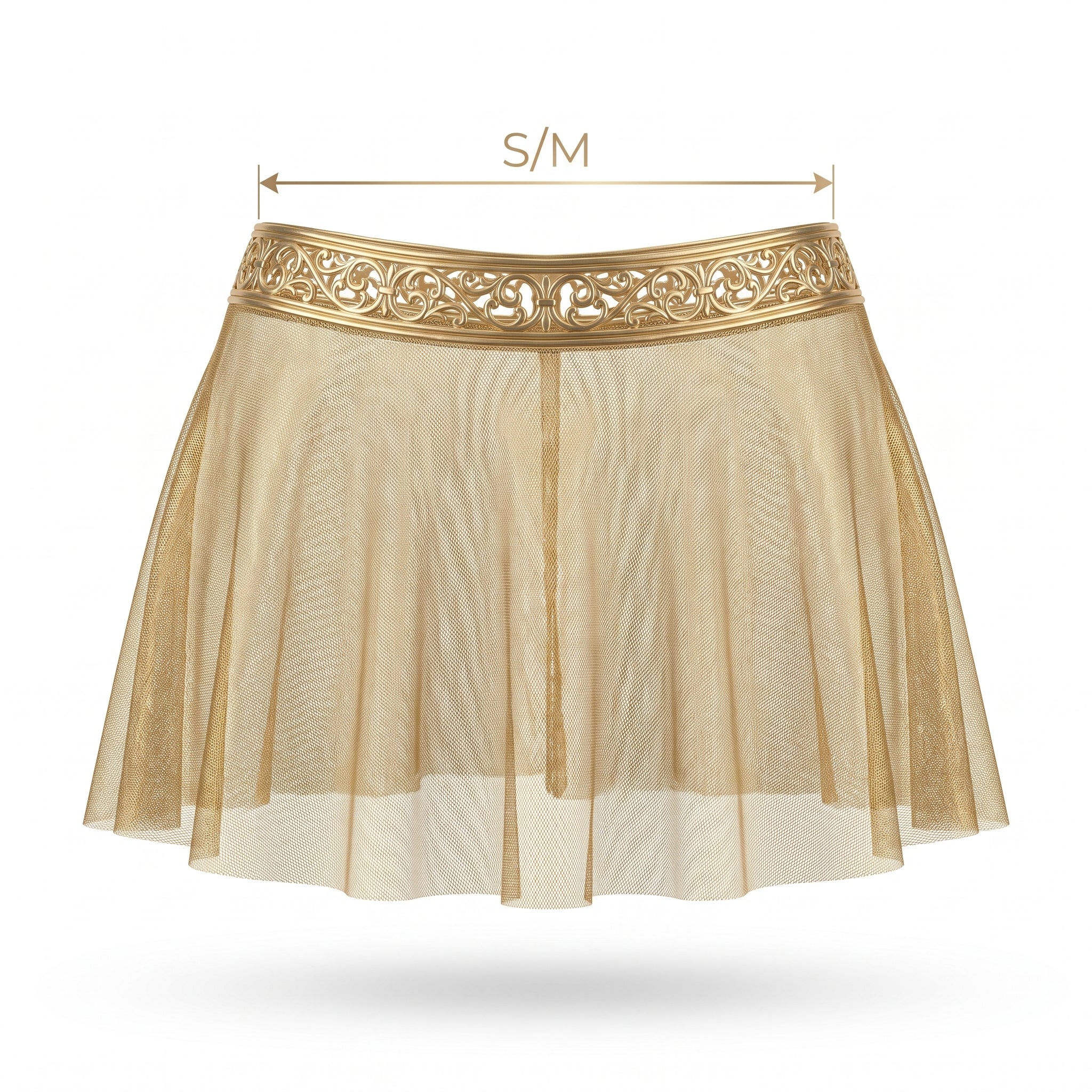 Gilded Glam Women's Skirt - S/M
