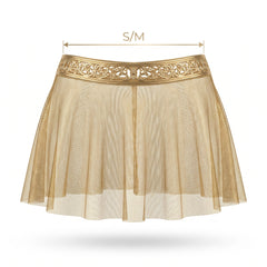 Gilded Glam Women's Skirt - S/M
