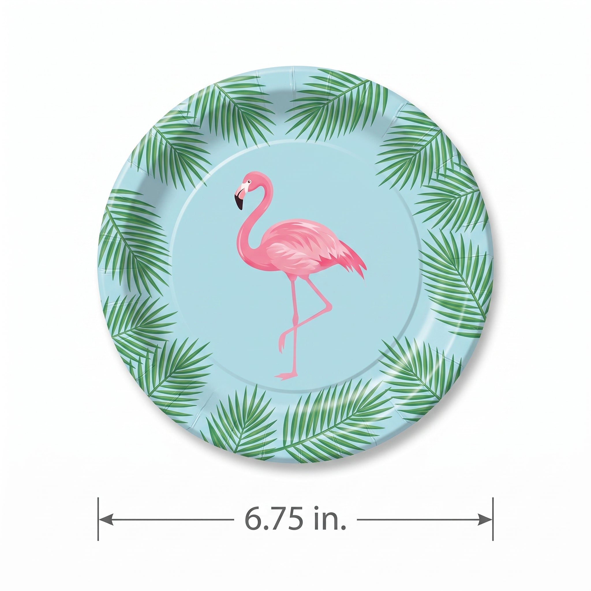 Flamingo Paradise 6.75" Paper Plates