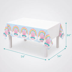 Enchanting Princess Castle Birthday Table Cover