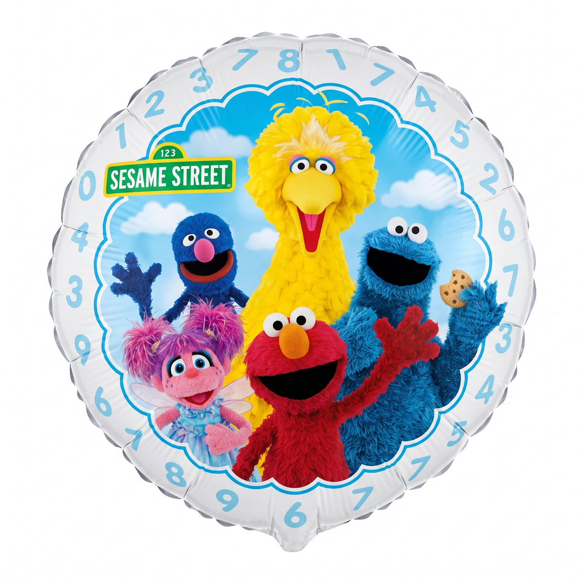 Sesame Street Mylar Balloon - 18-inch Foil