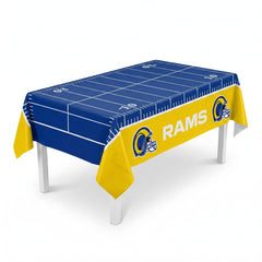 Los Angeles Rams NFL Plastic Table Cover - 54" x 96"