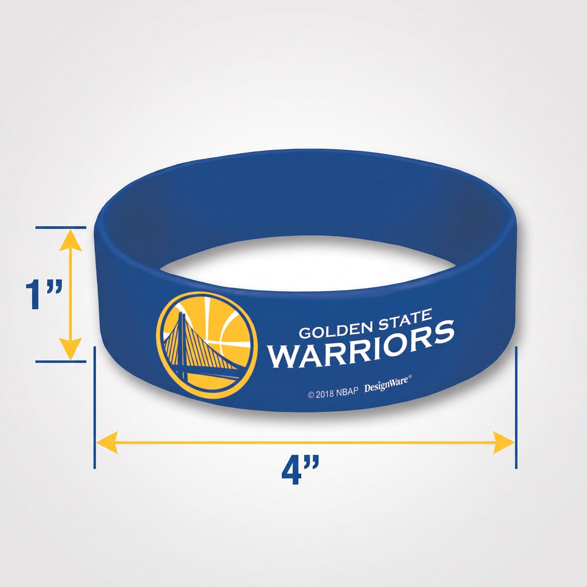 Golden State Warriors Wristband Party Favor